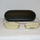 Brand New DKNY 6415 Gold Sunglasses: Mod. 6415 47-20 & Case