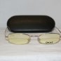 Brand New DKNY 6415 Gold Sunglasses: Mod. 6415 47-20 & Case