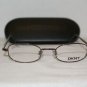 Brand New DKNY 6235 Shiny Brown 46-19 Eyeglasses: Mod. 6235 (200) & Case