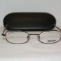 Brand New DKNY 6235 Shiny Brown 46-19 Eyeglasses: Mod. 6235 (200) & Case