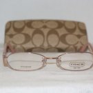 Brand New Coach Leslie Pink 53-16 Eyeglasses: Mod. Leslie 53-16 & Case