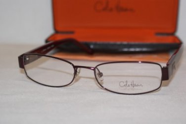 Brand New Cole Haan Eyeglass Mod. CH 944 Col. Wine 52-17-130 & Case