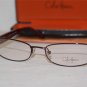Brand New Cole Haan Eyeglass Mod. CH 944 Col. Wine 52-17-130 & Case