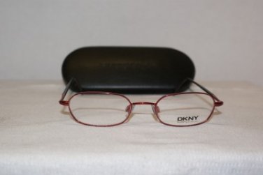 Brand New DKNY 6236 Red 45-18 Eyeglasses: Mod. 6236 45-18 & Case