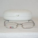 Brand New Diesel Kloan Silver 49-18 Eyeglasses: Mod. Kloan & Case