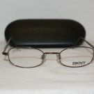 Brand New DKNY 6235 Shiny Brown 44-19 Eyeglasses: Mod. 6235 (200) & Case