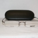 Brand New DKNY 6615 Silver 49-20 Eyeglasses: Mod. 6615 & Case