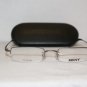Brand New DKNY 6615 Silver 49-20 Eyeglasses: Mod. 6615 & Case