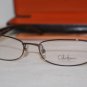 Brand New Cole Haan Eyeglass Mod. CH 944 Col. Brown 52-17-130 & Case