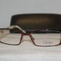 Brand New Cole Haan 918 Shiny Brick 51-17 Eyeglasses: Mod. 918 51-17 & Case