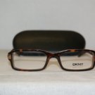 Brand New DKNY 4604 Havana 51-17 Eyeglasses: Mod. 4604 (3456) 51-17 & Case