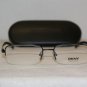 Brand New DKNY 5607 Black Matte 52-17 Eyeglasses: Mod. 5607 (1004) 52-17 & Case