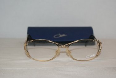 Brand New Cazal Mod.264 Gold Col.511 Size 56-17 Eyeglasses & Case