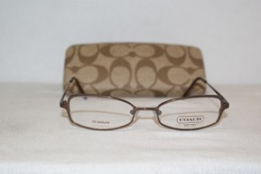 Brand New Coach Joanna Tan 49-17 Eyeglasses: Mod. Joanna & Case