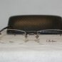 Brand New Cole Haan 973 Brown 51-19 Eyeglasses: Mod. 973 51-19 & Case