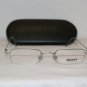 Brand New DKNY 6423 Matte Silver-Color 315 46-20 Eyeglasses: Mod. 6423 & Case