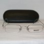 Brand New DKNY 6423 Matte Silver-Color 315 46-20 Eyeglasses: Mod. 6423 & Case