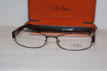 Brand New Cole Haan Eyeglass Mod. CH 944 Col. Wine 54-17-135 & Case