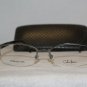 Brand New Cole Haan 984 Gunmetal 53-18 Eyeglasses: Mod. 984 53-18 & Case