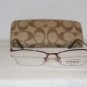 Brand New Coach Hailey Tan 48-16 Eyeglasses: Mod. Hailey 48-16 & Case