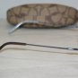Brand New Coach Nadine Slate 50-17 Eyeglasses: Mod. 120 Nadine 50-17 & Case