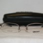Brand New DKNY 6614 Brown Titanium 47-19 Eyeglasses: Mod. 6614 (028) & Case