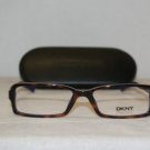 Brand New DKNY 4596 Havana 53-16 Eyeglasses: Mod. 4596 (3405) 53-16 & Case