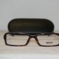 Brand New DKNY 4596 Havana 53-16 Eyeglasses: Mod. 4596 (3405) 53-16 & Case