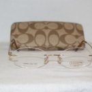 Brand New Coach Andrea Gold 50-17 Eyeglasses: Mod. Andrea & Case