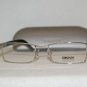 Brand New DKNY 5618 Shiny Silver 49-17 Eyeglasses: Mod. 5618 (1002) & Case