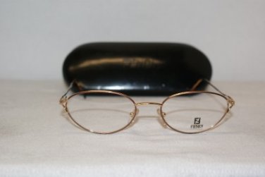 Brand New Fendi 519 Mocha 54-19 Eyeglasses: Mod. 519 & Case