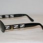 Brand New Fendi 176 Satin Ebony Sunglasses: Mod. 176 & Case