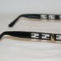 Brand New Fendi 176 Satin Ebony Sunglasses: Mod. 176 & Case