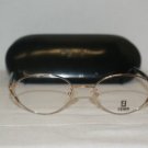 Brand New Fendi 511 Salmon 53-18 Palladium Eyeglasses: Mod. 511 53-18 & Case