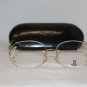 Brand New Fendi Gold Glimmer/Palladium Eyeglasses: Mod. 87 & Case