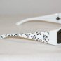 Brand New Giorgio Armani 66 White Sunglasses: Mod. 66 & Case