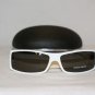 Brand New Giorgio Armani 66 White Sunglasses: Mod. 66 & Case