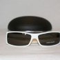 Brand New Giorgio Armani 66 White Sunglasses: Mod. 66 & Case