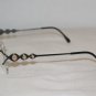 Brand New Fendi 87 Gunmetal 56-16 Eyeglasses: Mod. 87 & Case