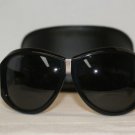 Brand New DSquared2 0037 Shiny Black Sunglasses: Mod. DQ 0037 (01A) & Case