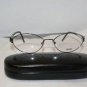 Brand New Fendi 592 Gunmetal 53-17 Eyeglasses: Mod. 592 & Case