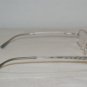 Brand New Fendi 550 Matte Palladium 50-18 Eyeglasses: Mod. 550 & Case