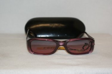 Brand New Fendi 228 Plum Sunglasses: Mod. 228 & Case