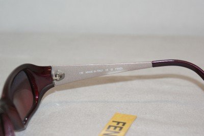 Brand New Fendi 228 Plum Sunglasses: Mod. 228 & Case