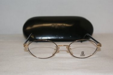 Brand New Fendi 503 Black 49-19 Eyeglasses: Mod. 503 & Case
