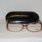 Brand New Fendi 568 Light Brown 52-15 Eyeglasses: Mod. 568 & Case