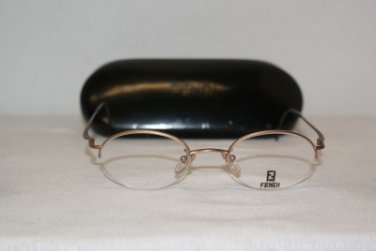 Brand New Fendi 508 Copper 46-20 Eyeglasses: Mod. 508 & Case