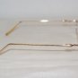 Brand New Fendi 80 Mocha 50-18 Eyeglasses: Mod. F80 & Case