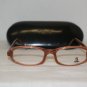 Brand New Fendi 546 Burnt 50-17 Eyeglasses: Mod. 546 & Case