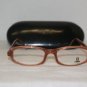 Brand New Fendi 546 Burnt 50-17 Eyeglasses: Mod. 546 & Case
